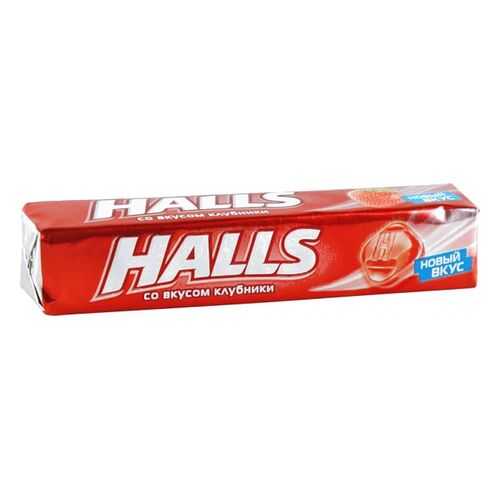 Карамель леденцовая Halls со вкусом клубники 25 г в Да