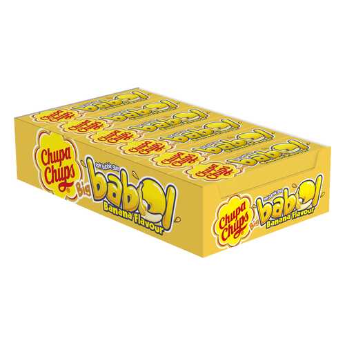 Жевательная резинка Chupa Chups big babol банан 21 г в Да