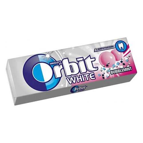 Жевательная резинка Orbit white bubblemint 13.6 г в Да