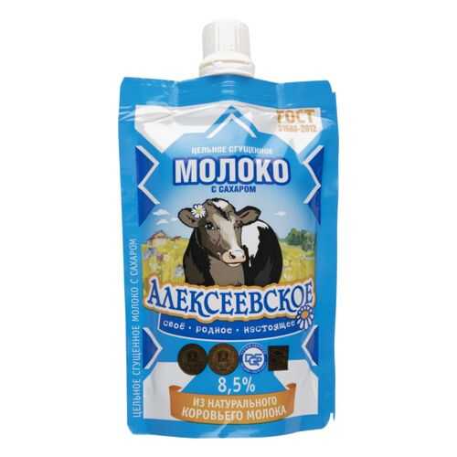 Молоко сгущенное Алексеевское 8.5% с сахаром 100 г в Да