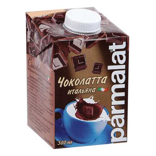 Коктейль Parmalat cioccolata Italiana молочно-шоколадный 1.9% 0.5 л в Да