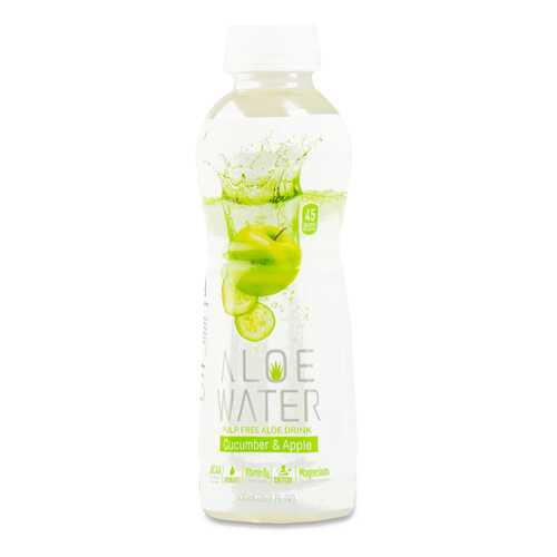 Напиток безалкогольный PurePlus негазированный Aloe Water со вкусом огурца и яблока 500 мл в Да