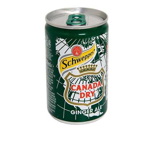 Напиток газированный Ginger Ale, Schweppes, 0.15 л, Великобритания в Да