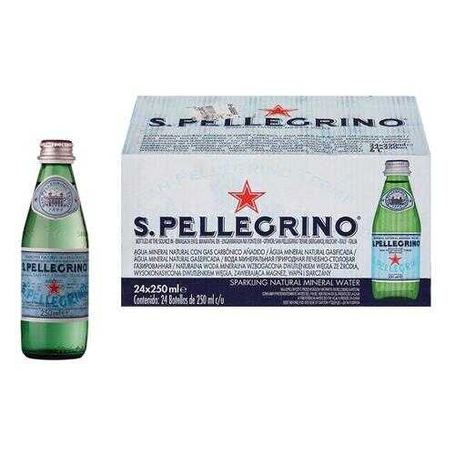 Минеральная вода газ S.Pellegrino 0.5 л стекло по 24 шт в Да