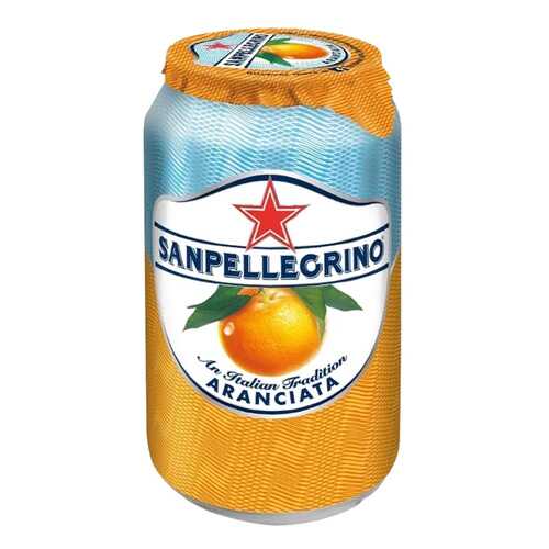 Напиток Aranciata Sanpellegrino апельсин среднегазированный сокосодержащий 0.33 л в Да